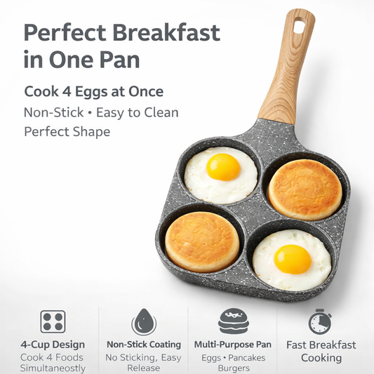 🥚4-𝐶𝑢𝑝 𝑁𝑜𝑛𝑠𝑡𝑖𝑐𝑘 𝐸𝑔𝑔 𝐹𝑟𝑦𝑖𝑛𝑔 𝑃𝑎𝑛 – 𝑀𝑢𝑙𝑡𝑖-𝑆𝑒𝑐𝑡𝑖𝑜𝑛 𝐵𝑟𝑒𝑎𝑘𝑓𝑎𝑠𝑡 𝑃𝑎𝑛 𝑓𝑜𝑟 𝐸𝑔𝑔𝑠, 𝑃𝑎𝑛𝑐𝑎𝑘𝑒𝑠 & 𝑀𝑜𝑟𝑒