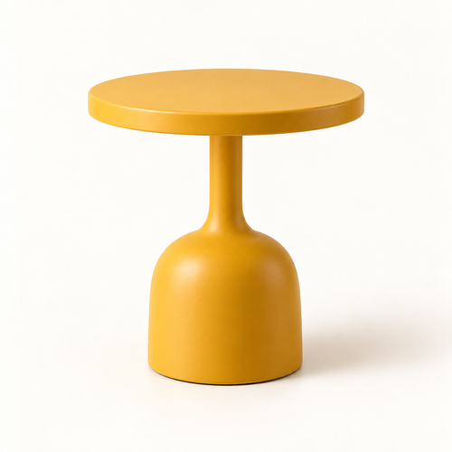 Solis Pedestal Side Table