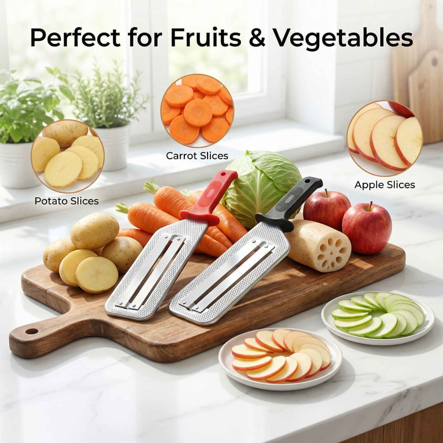 ⚡Stainless Steel Vegetable Shredder Knife – Slice Faster, Cook Smarter ⏳🍳
