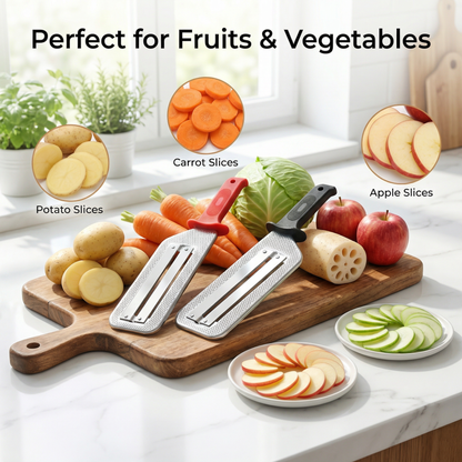 ⚡Stainless Steel Vegetable Shredder Knife – Slice Faster, Cook Smarter ⏳🍳