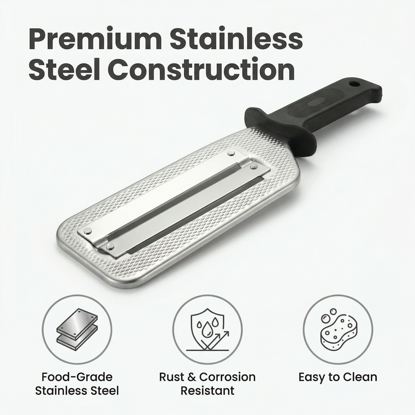 ⚡Stainless Steel Vegetable Shredder Knife – Slice Faster, Cook Smarter ⏳🍳